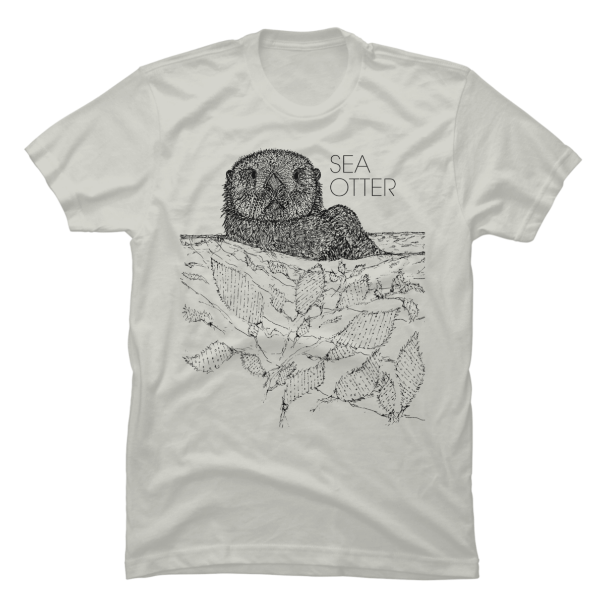 sea otter t shirt